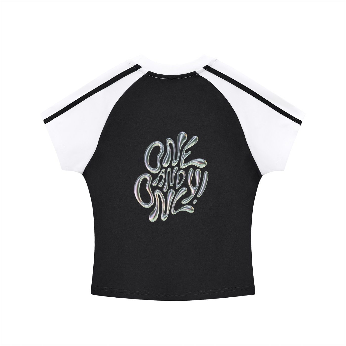 Contrast Stripes Sleeve - T-Shirt