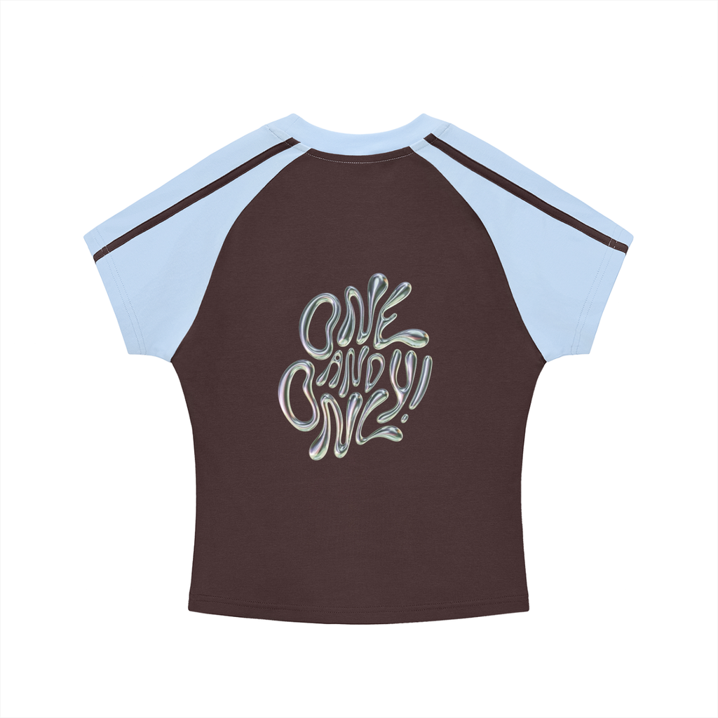 Contrast Stripes Sleeve - T-Shirt