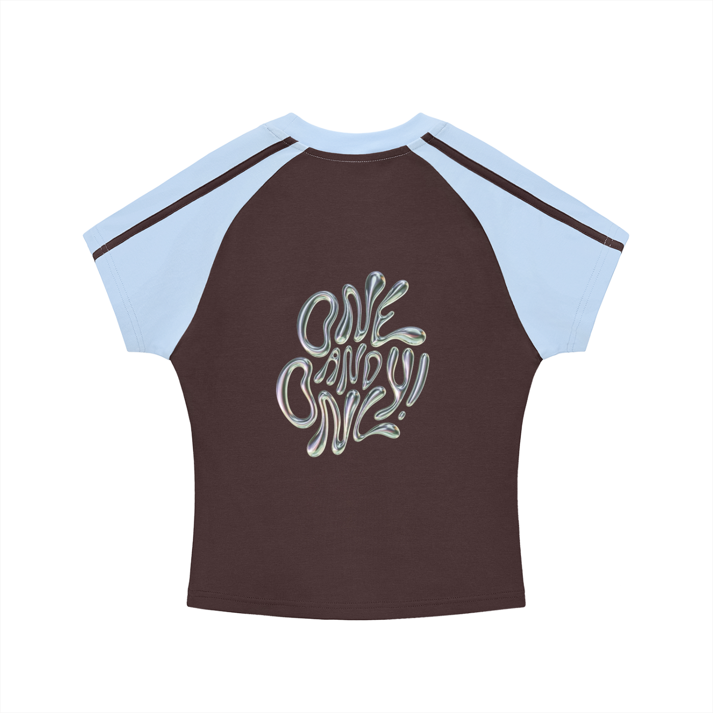 Contrast Stripes Sleeve - T-Shirt